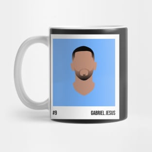 Gabriel Jesus Minimalistic Camera Film Mug